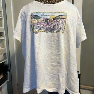 J. Crew White Collector Tee